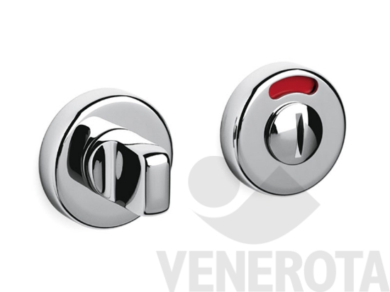 Immagine big Immagine di Coppia bocchette tonde Verona R per porte WC con...