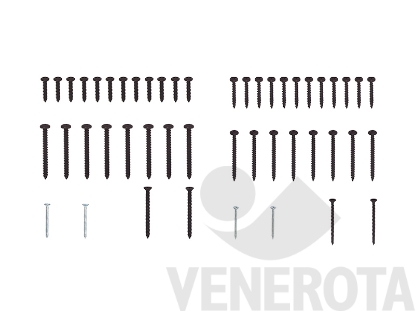 Immagine di Kit viti fissaggio per serratura multipunto Ariete AGB