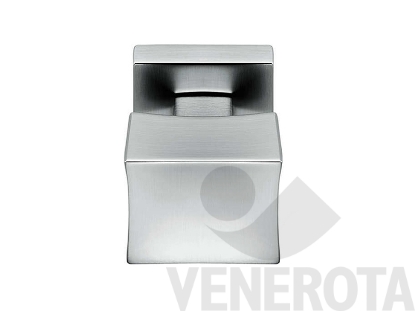 Immagine di Pomolo singolo fisso Square con rosetta Colombo Design