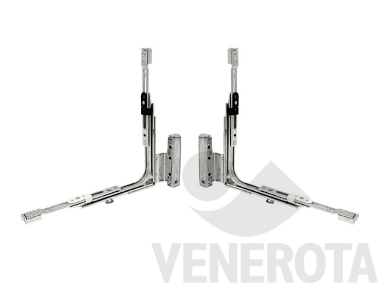 Immagine big Immagine di Angolo cerniera DT antieffrazione con fissaggio ...