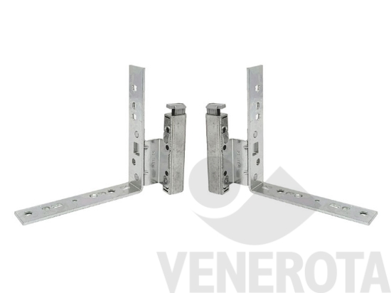 Immagine big Immagine di Angolo cerniera DT160 con fissaggio battuta Maic...