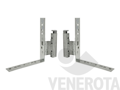 Immagine di Angolo cerniera DT160 per portafinestra con fissaggio ...