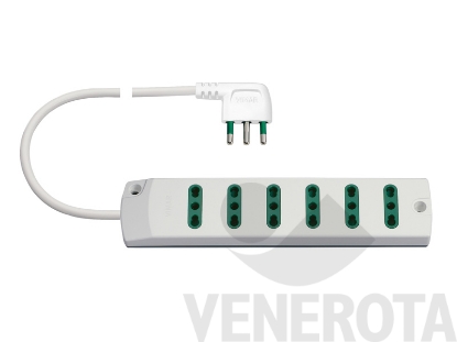 Immagine di Multipresa 6X2P+T16A