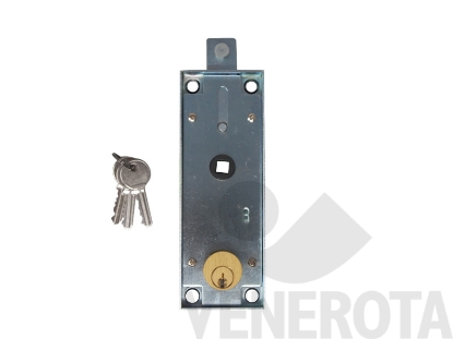 Immagine di Serratura verticale centrale cilindro tondo per bascul...