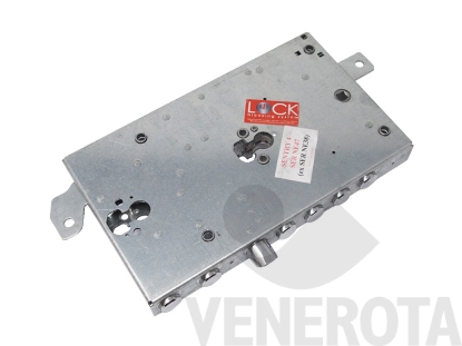 Immagine di Serratura triplice ad applicare a doppio cilindro reve...