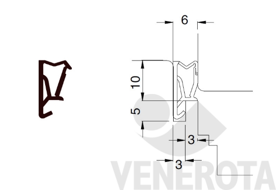 Immagine big Immagine di Guarnizione SV103c Deventer