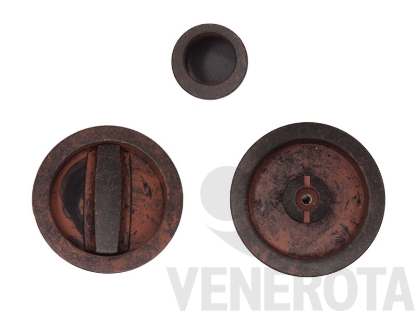 Immagine di Kit tondo con nottolino per porta scorrevole Moco Design