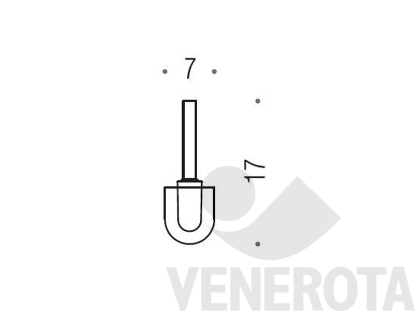 Immagine di Ciuffo in setola con prolunga Time Colombo Design