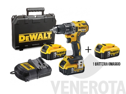Immagine di Trapano avvitatore XR 18V DeWALT DCD791P3-IT