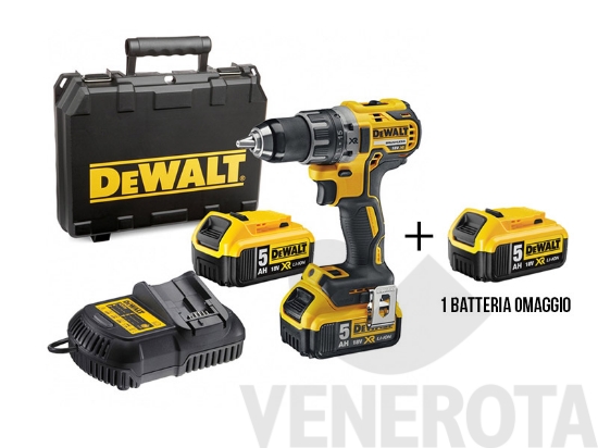 Immagine big Immagine di Trapano avvitatore XR 18V DeWALT DCD791P3-IT