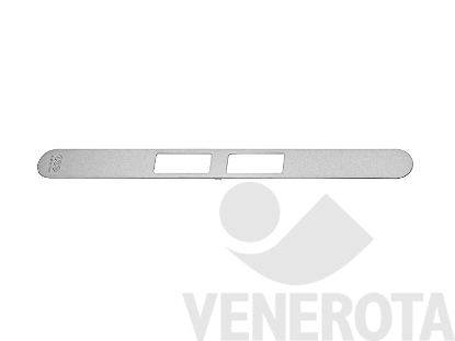 Immagine di Frontalino per serratura magnetica Touch bordo tondo -...