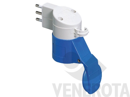 Immagine di Adattatore industriale spina 2P+T 16A 230V