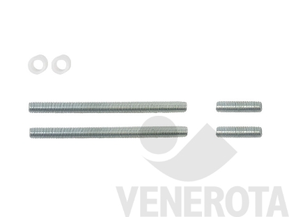 Immagine di Kit di fissaggio accoppiato per porte legno, alluminio...