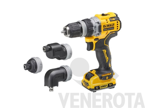 Immagine big Immagine di Trapano avvitatore multitesta XR 12V DeWALT DCD7...