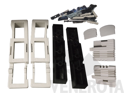 Immagine di Kit tappi e accessori schema E Climatech per HS AGB