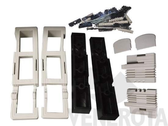 Immagine big Immagine di Kit tappi e accessori schema E Climatech per HS ...