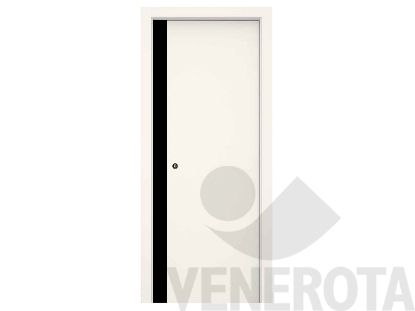 Immagine di Porta scorrevole interno muro laminatino bianco opaco ...