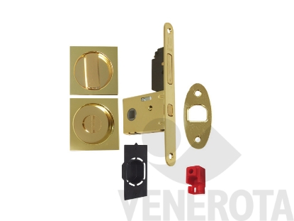 Immagine di Kit quadro a gancio per porta scorrevole bordo tondo c...