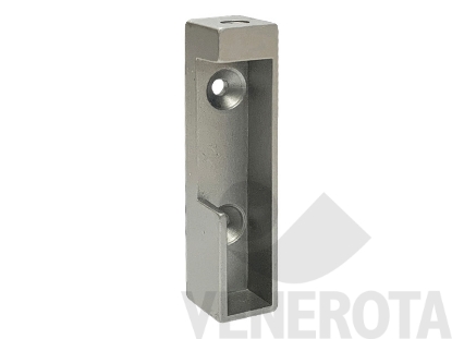 Immagine di Supporto laterale tubo appendiabiti rettangolare per a...