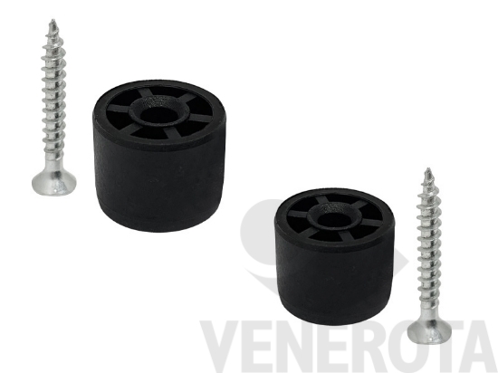 Immagine big Immagine di Supporto invisibile tubo appendiabiti tondo este...