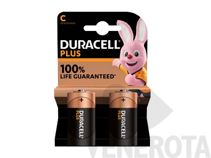 Immagine di Pile mezza torcia Plus C Duracell MN1400