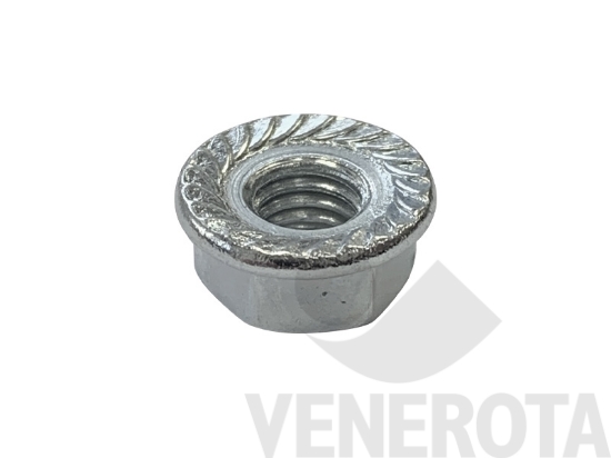 Immagine big Immagine di Dado flangiato zigrinato M6