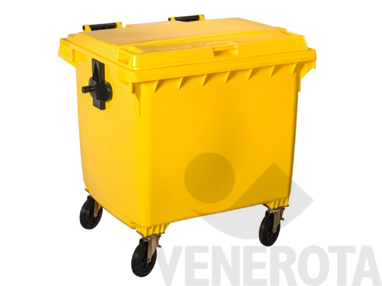 Immagine big Immagine di Contenitore portarifiuti carrellato in polietile...