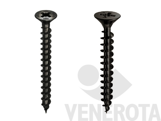 Immagine big Immagine di Viti Testa Svasata Piana (TSP) nere