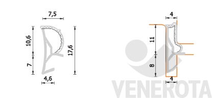 Immagine di Guarnizione A 253 ESP Roverplastik