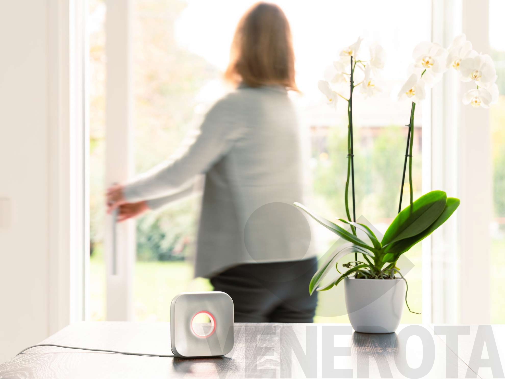 immagine 2 di Immagine di Dispositivo di monitoraggio dell'aria Fybra Home...