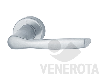 Immagine di Maniglia Milano con rosetta tonda Hoppe