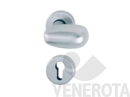 Immagine di Pomolo uovo Mod. 33 con rosetta tonda Hoppe