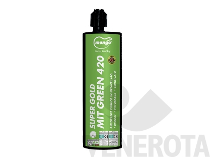 Immagine di Ancorante chimico Super Gold Mit Green 420 con 2 misce...