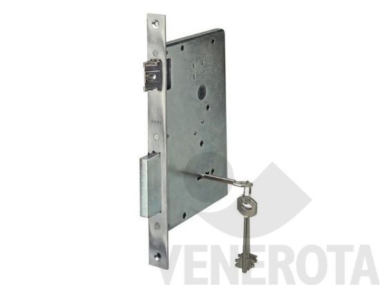 Immagine big Immagine di Serratura a doppia mappa bordo quadro - frontale...