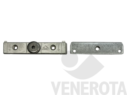 Immagine di Spessore alza anta con piastrina blocchetto d'arresto Roto