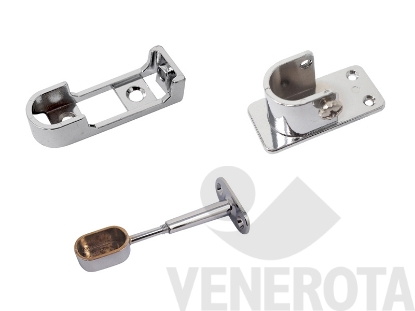 Immagine di Supporto laterale tubo appendiabiti ovale per armadi C...