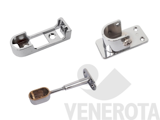 Immagine big Immagine di Supporto laterale tubo appendiabiti ovale per ar...