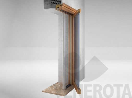 Immagine big Immagine di Zanzariera Miniscenica evo incasso Bettio