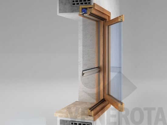 Immagine big Immagine di Zanzariera Moovica incasso 60/80 Bettio