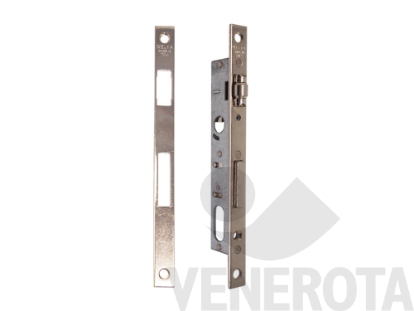 Immagine di Serratura a cilindro con rullo per montante - frontale...