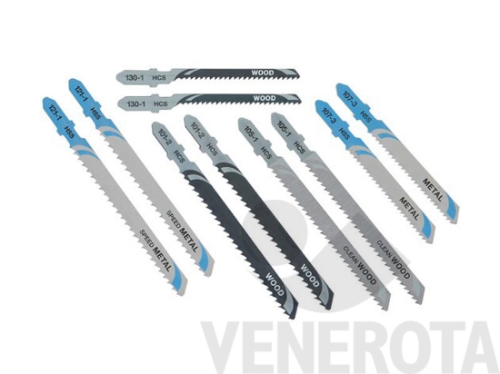 Immagine big Immagine di Kit lame per legno e metallo per seghetto altern...