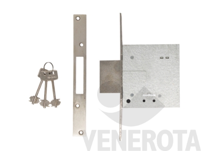 Immagine di Serratura a doppia mappa solo catenaccio bordo quadro ...