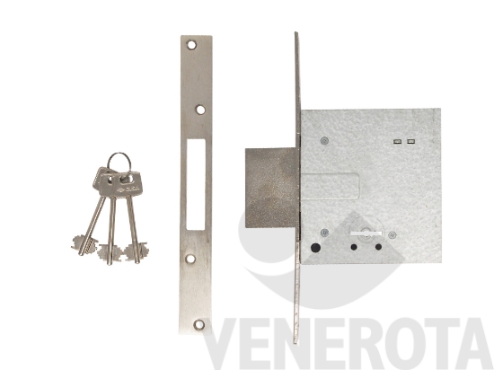 Immagine big Immagine di Serratura a doppia mappa solo catenaccio bordo q...