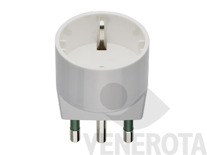 Immagine di Adattatore S17+P30 bianco Vimar