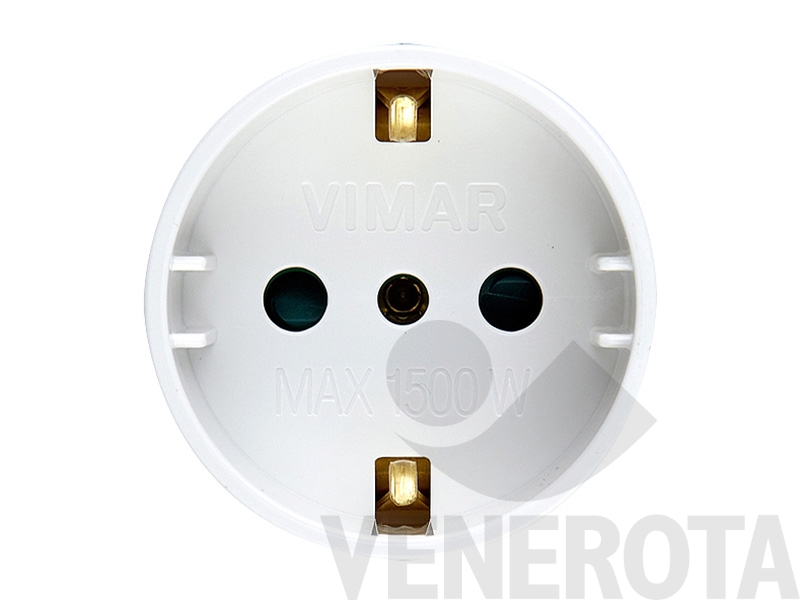 immagine 3 di Immagine di Adattatore S17+P30 bianco Vimar