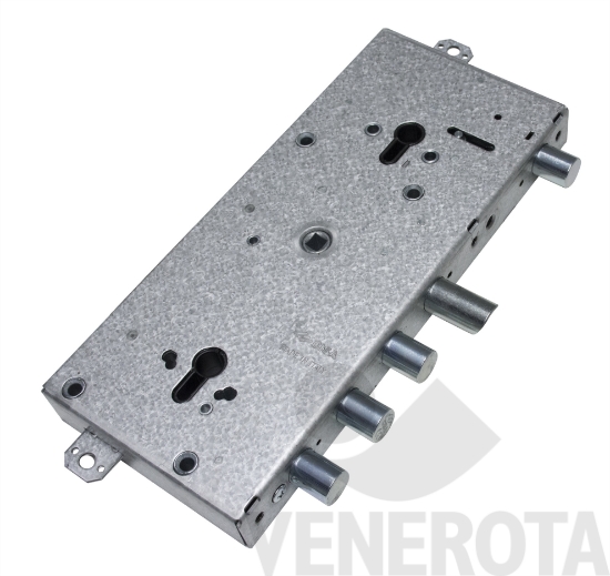 Immagine big Immagine di Serratura triplice ad applicare a doppio cilindr...