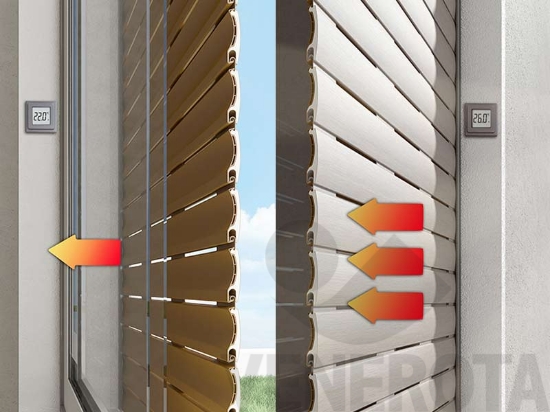 Immagine big Immagine di Tapparella Arialucetherm Pinto