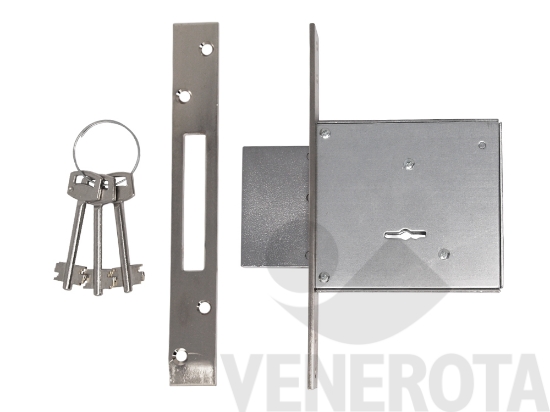 Immagine big Immagine di Serratura a doppia mappa solo catenaccio bordo q...
