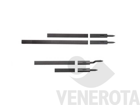 Immagine big Immagine di Kit 2 aste quadre regolabili per serratura Serie...