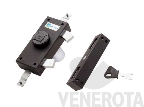 Immagine big Immagine di Serratura triplice a pompa con pomolo interno Se...